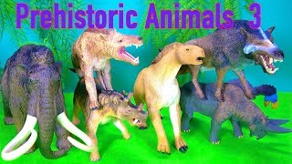 NEW Learn about PREHISTORIC ANIMALS  Toy Collection  Educational  Fun video for kids [upl. by Dolph]