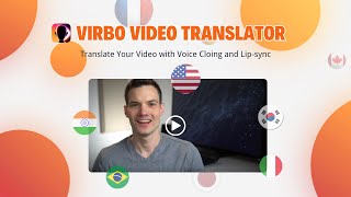 The Best AI Video Translator  Clone Your Voice amp Sync Lips in Minutes [upl. by Llevart]