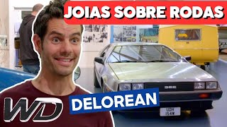 JOIAS SOBRE RODAS  O SONHO  DELOREAN DMC 12 [upl. by Arraeic]