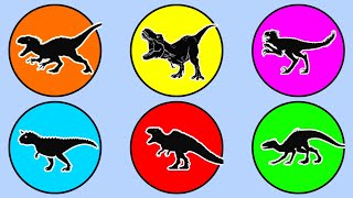 Dinosaurus Jurassic World TRex Giganotosaurus Scorpios Rex Indoraptor Indominus Rex 83 [upl. by Darrell626]