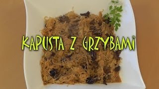 Kapusta z grzybami  Smakkujawpl HD [upl. by Llerdnam]