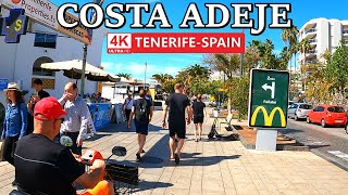 TENERIFE  COSTA ADEJE  What is Currently Happening ☀️ 4K Walk ● February 2024 [upl. by Anitneuq78]