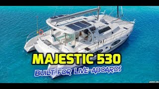 Majestic 530 Review We love this boat Everything we would want in a liveaboard sailboat [upl. by Rebmac]