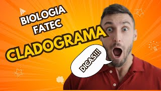 🔍 Cladograma como fazer 🧬 Questão de Biologia resolvida da FATEC 🚀 [upl. by Hasseman]