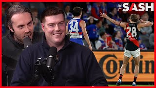 Who let the Dons out  Essendon vs Bulldogs Review  Podcast  The Sash [upl. by Ahsoym]