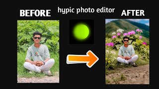 hypic photo editor Baground cheng hypic app photo editing baground cheng kese kare [upl. by Hannazus]