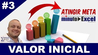 Como usar o Atingir Meta no Excel 03  DEPENDÊNCIA do VALOR INICIAL  Número Máximo de Iterações [upl. by Tsenrae]