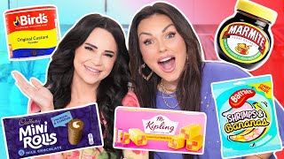 Americans Try BRITISH Treats for the First Time [upl. by Hannahs]