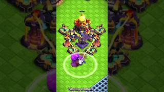 SUPER BOWLER  INVISIBILITY SPELL VS ALL HEAVY DEFENCE IN COC shorts youtubeshorts supercell coc [upl. by Laeno]