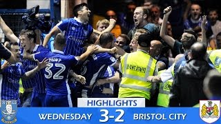 Sheffield Wednesday 3 Bristol City 2  Extended highlights  201617 [upl. by Eanahc60]