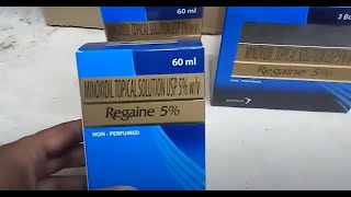 REGAINE MINOXIDIL Best Treatment for Hair Loss Alopecia for MEN N WOMEN regain minoxidil [upl. by Novi]