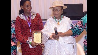 SANWOOLU FEMI HAMZAT GOVERNORS ATTEND THE 24TH NATIONAL WOMENS CONFERENCE COWSLO IN LAGOS [upl. by Aizek]