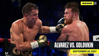 FULL FIGHT  Canelo Alvarez vs Gennadiy quotGGGquot Golovkin DAZN REWIND [upl. by Trista]