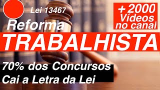 Lei da Reforma Trabalhista Completa 13467 [upl. by Tenej933]