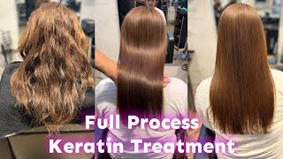 How To Keratin Treatment  Full Process Keratin Treatment  hair Keratin Treatment easy Tutorial [upl. by Ain54]