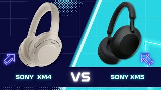 Choc des Titans Audio  Sony WH1000XM4 vs Sony WH1000XM5  Lequel Dominera Vos Sens  Comparaison [upl. by Annauqal]