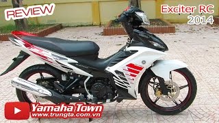 Yamaha Exciter RC 2014  Review phiên bản màu Trắng đen đỏ ✔ [upl. by Schechinger542]