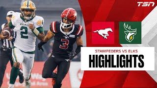 Week 13 Edmonton Elks vs Calgary Stampeders [upl. by Reyam319]