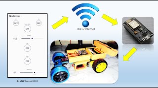 How to Make Wifi Controlled Car Using NodeMCU and Blynk App  3D Printed WiFi RC Car [upl. by Anovad481]