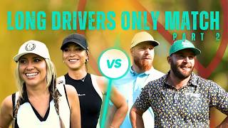 EPIC MATCH PLAY Long Drive Girls VS Long Drive Guyspart 2 [upl. by Nertie]