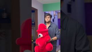 Bechara Teddy 😂😂  Deepesh zo  Ms Komal  ytshorts foryou comedy shortsvideo funny cutelove [upl. by Ylloh]