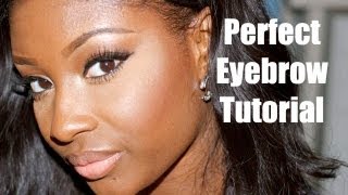 Updated Eyebrow Tutorial using MAC Fluidline Brow Gel Creme [upl. by Bickart]