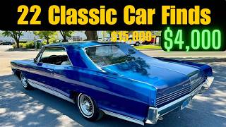 Legends returned 22 Classic Cars For Sale Under 15000 [upl. by Lorianna]