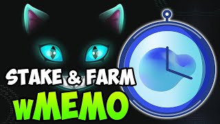 TIME WONDERLAND  HOW TO STAKE amp FARM WMEMO TIME WMEMO [upl. by Allyce]