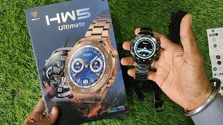 HW5 Ultimate Smart Watch Unboxing [upl. by Eita]