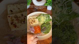 Quick HIGH Protein recipe with leftover ROTI [upl. by Anuhsal571]