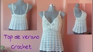 Top de verano Crochet parte 2 [upl. by Tennes]