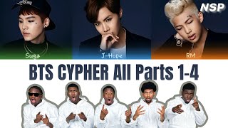 BTS Cypher 14  Reaction [upl. by Nyrmac930]