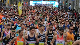 Mezza Maratona Barcellona Mitja Maratò Barcelona 190223 [upl. by Stetson]