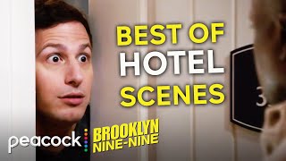 Brooklyn 99s Most Iconic Hotel Moments  Brooklyn NineNine [upl. by Xuaeb541]