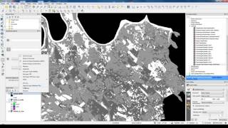 How to do automated unsupervised classification of Landsat 8 data in QGIS [upl. by Yltnerb]