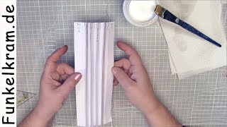 JunkJournal Tutorial Steckbindung ohne Nähen [upl. by Ultan]