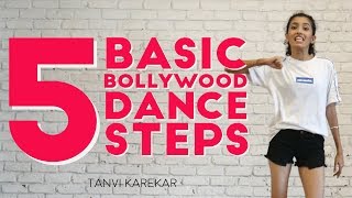 5 Basic Bollywood Dance Steps for Beginners [upl. by Otreblada]