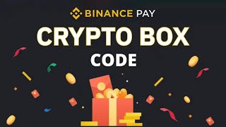 Binance Red Packet Code Today Binance Crypto Box Free Today Crypto Box Code Today Usdt [upl. by Aihtiekal]