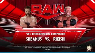 D2K24 Rikishi defends the Intercontinental title against Sheamus Raw [upl. by Ikaz101]