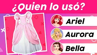 ¿Qué Princesa Disney uso el vestido✨👗Trivia✨👑 [upl. by Yras]