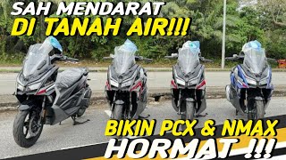 SAH MENDARAT DI INDONESIA‼️LEBIH CANGGIH DARI HONDA PCX DAN NMAX TURBO MOTOR INI RESMI DI RILIS [upl. by Barabas]