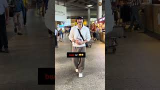 Shreyas Talpade Baap Re 😂 Spotted At The Airport shreyashtalpade celebsspotting airportlook [upl. by Ajan]