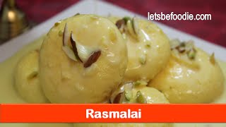 Rasmalai recipeIndian sweets recipesdelicious rasmalaieasy homemade sweet recipeletsbefoodiecom [upl. by Ardnaskela]