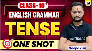 English class 10th English Grammar Bihar board  Tense  One Shot  Class 10 English Grammar [upl. by Gisella47]