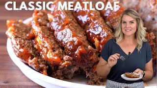 Simple and Easy Meatloaf Recipe [upl. by Htedirem]