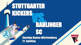 Oberliga BW21SpieltagStuttgarter Kickers vs Bahlinger SCSpielbericht [upl. by Fridlund646]