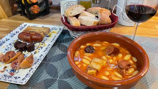 FABADA ASTURIANA  Guisos del norte de España  receta tradicional deliciosa y de facilisma [upl. by Anidnamra265]