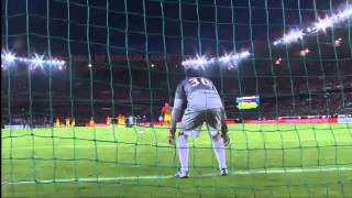 Paris Saint Germain vs FC Barcelona Penalty Shootout 4 August 2012 [upl. by Rramed]