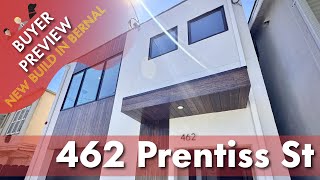 Buyer Preview 462 Prentiss San Francisco Bernal Heights  4K [upl. by Rus]