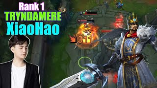 RANK 1 TRYNDAMERE  XIAOHAO TRYNDAMERE VS SETT  XIAOHAO STREAM [upl. by Suoirad]